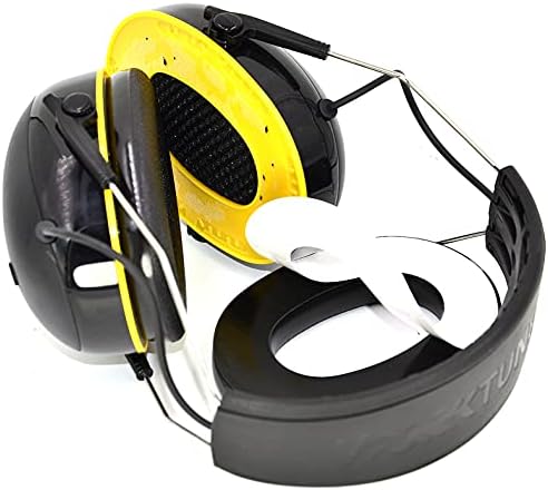 4 X Earpads - Ear Cushion Replacement Foam Ear Pads Compatible with 3M WorkTunes（(90543, 90544, 90542, 90541) ）/ Peltor Range Guard Connect Hearing Protector（EM042/033/037 Series ）