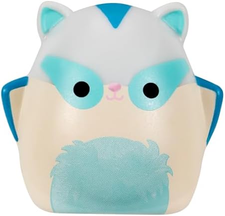 SQUISH-A-LONGS 14 Pack - 1” Mini-Squish with 4 Accessories, 1 Ring, and a Collector’s Guide - Collect, Trade, & Play