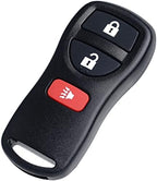 Keyless Entry Remote Control Key Fob Replacement Fits for Nissan Xterra Titan Armada Frontier 2002-2019 Quest Sentra Murano Pathfinder Versa Infiniti FX35 FX45 QX4 KBRASTU15 CWTWB1U733