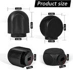 Speed Control Knob Replacement Part for KitchenAid Stand Mixer A Set of 2 Pieces Black Plastic New OEM Quality Lock Lever Knobs