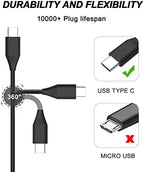 Universal 45W USB C Laptop Charger : Chromebook Charger USB-C,Replacement for HP Asus Samsung Acer Lenovo Dell Google Chromebook Charger,Fast Charging Type C AC Adapter Power Cord