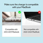 85W Mac Book Pro Charger, Replacement AC 85w 2T-Tip Connector Power Adapter,Laptop Charger Compatible with MacBook pro & Mac Book Pro 13 inch-15 inch Retina After Mid 2012