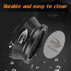 54mm Espresso Dosing Funnel and Puck Screen Set, Magnetic Espresso Dosing Ring, Reusable Stainless Steel 53mm Coffee Filter Compatible with Breville 54MM Portafilter Espresso Machine Accessories