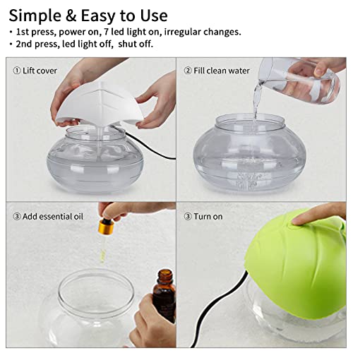 ap airpleasure air Washer Aroma Diffuser, Essential Oils Aroma Fresher for Home, Office, Bedroom, Warehouse, Gift(White)