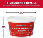 Catchmaster Tree Banding Insect Barrier 6Pk, 15oz Pails, Lanternfly & Ant Traps, Outdoor Adhesive Crawling Insect Trap, Glue Traps to Protect Trees, Fruit & Plants