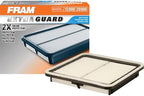 FRAM Extra Guard CA9997 Replacement Engine Air Filter for Select Subaru Models, Provides Up to 12 Months or 12,000 Miles Filter Protection