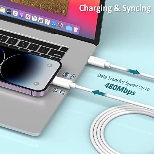 96W USB C Laptop Charger Power Adapter Replacement for Mac Book Pro 16, 15, 14, 13 inch 2023, 2022, 2021, 2020, 2019, 2018,mac Book air,IPad Pro, Fast Charging Type C Power Cord Supply