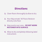 Rejuvenate All Floors Restorer and Polish Fills in Scratches Protects & Restores Shine No Sanding Required (32 oz)