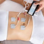 LotFancy TENS Unit Electrode Pads, 40PCS 2"x2" TENS Unit Pads for EMS Muscle Stimulator Electrotherapy, Self-Adhesive TENS Pads Replacement, Reusable and Latex-Free