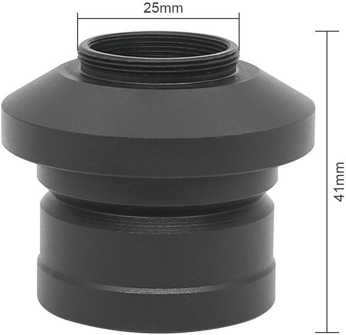 Microscope Accessories Kit 1X C Mount Adaptor for Microscope Connect with Industrial Camera Microscope Slides