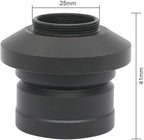 Microscope Accessories Kit 1X C Mount Adaptor for Microscope Connect with Industrial Camera Microscope Slides