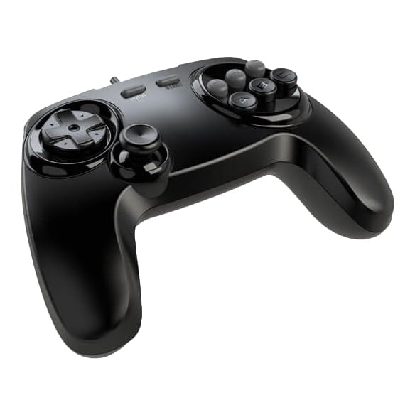 Retro Fighters BrawlerGen Sega Saturn & Sega Genesis 2-In-1 Controller - Sega Saturn