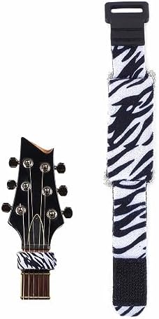 Guitar String Muter Guitar Noise Reducer Dampener Universal Guitar Fretboard Muting Wraps Suitable for Electric Acoustic Classic Guitar Bass Musical Instrument Accessories (rose)