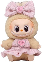 Labubu Clothes – Luxury Chic Style Set for 17cm Labubu Dolls, High-End Fashion, 17cm labubu Dolls Accessories 17cm labubu Dolls Accessories, Premium Labubu Outfit with Accessories (Style E)