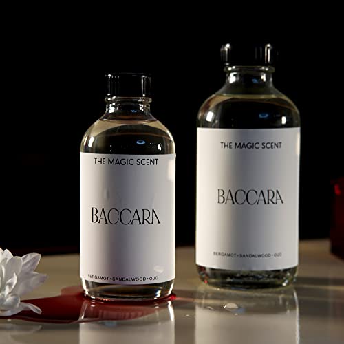 The Magic Scent "Baccara" Oils for Diffuser - HVAC, Cold-Air, & Ultrasonic Diffuser Oil - HVAC scents Inspired by The Baccarat Rouge - Essential Oils for Diffusers Aromatherapy (200 ml)