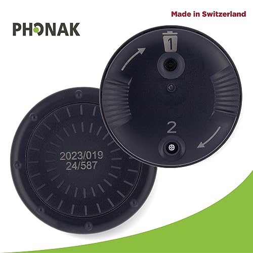 Genuine OEM Switzerland Wax Guards Filters, Cerushield Disk v2.0 098-0445 Accessories for Phonak Hearing Aid Audeo Marvel Paradise Lumity Hearing Aid only using SDS 4.0 receiver-2 pack/16 Filter Total