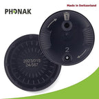 Genuine OEM Switzerland Wax Guards Filters, Cerushield Disk v2.0 098-0445 Accessories for Phonak Hearing Aid Audeo Marvel Paradise Lumity Hearing Aid only using SDS 4.0 receiver-2 pack/16 Filter Total