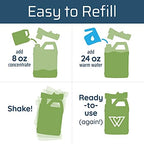 Wondercide - Mosquito Yard Spray Refill Starter Kit - Powered by Natural Essential Oils – Insect Killer and Repellent - Lawn Treatment for Pest Control - 32 oz Ready to Use and 16 oz Concentrate