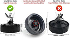 Blender Replacement 6 Fins for Ninja Blade 16 oz Cup Fit for Nutri Ninja BL660 1100w, Ninja BL771 30, Ninja BL770 1500w, BL780CO BL663 BL663CO BL665Q BL740 BL773 BL780