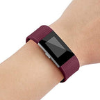 6 Pack Sport Bands Compatible with Fitbit Charge 2 Bands, Adjustable Replacement Wristbands for Women Men Small Large (6 Pack B, Small)
