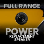 BOSS Audio Systems BRS35 3.5 Inch Replacement Car Door Speakers - 50 Watts Max, Sold Individually, Use With Stereo and Tweeters