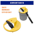 Mouse Trap Bucket Lid (3-Pack) - Humane Flip Board Slide Bucket Lid Mouse/Mice/Rat Trap, Auto Reset, Multi Catch Mice Trap Compatible with 5 Gallon Bucket for Indoor/Outdoor/Chicken Coop