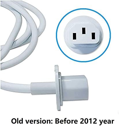 WESAPPINC Replacement Extension Cable for Apple Power Mac G5 iMac 20" 21.5" 24" 27" Power Supply Cord