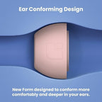 Foam Masters Ultra-Premium Memory Foam Ear Tips for AirPods Pro 1st & 2nd Gen | 3 Pairs | Black Magic Ver 6.0 | Secure | Comfort | Better Noise Cancel | Replacement Buds – Crystal Pink, Small