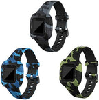 RuenTech Compatible with Garmin Vivofit jr 3 Bands, Replacement Silicone Wristband Camouflage Watch Straps for Vivofit jr. 3 Fitness Tracker