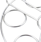 GREATLINK Egg Steamer Rack - Stainless Steel Trivet for 6, 8 Quart Pressure Cooker, Compatible for Instant Pot Accessories, Cooks 14 Eggs, Stackable Steaming Holders for Eggs, 2 Packs