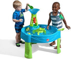 Step2 Duck Dive Water Table, Kids Water Table & Sand Activity Sensory Playset, Summer Outdoor Toys, 6 Piece Water Toy Accessories, For Toddlers 1.5+ Years Old