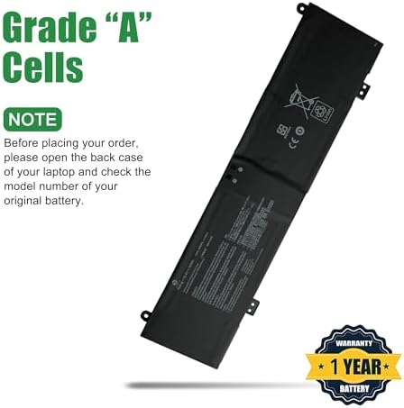C41N2013 Laptop Battery Replacement for Asus Rog Strix G15 G513 G513R G513IR G513IM G513QM G513QR G513QY Series Notebook 15.4V 90Wh 5845mAh