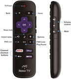 OEM Replacement Remote Control Compatible with All JVC HDR Roku Smart LED TVs 【Only Works with JVC Roku TV, Not for Roku Stick and Roku Box】 (Netflix/Disney Plus/Apple TV+ / HBO Max)