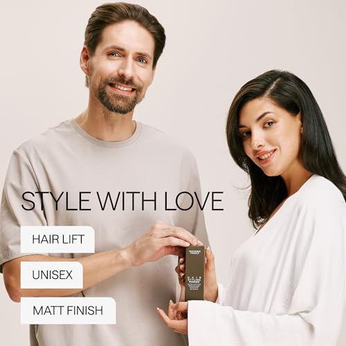 Hair Styling Powder for Men & Women - Lightweight Volumizer & Texturizer - Matte Finish, No Residue - Essential Barber Accessories - Hair Texture Powder for Men - Comb Included - 0.70 Oz