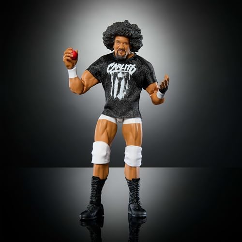 Mattel WWE Elite Action Figure & Accessories, Series #113 6-inch Collectible 6-inch Collectible John Carlito with 25 Articulation Points & Swappable Hands