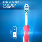 Oral-B Deep Clean Battery Powered Toothbrush Replacement Brush Heads Refill, Soft, 2 Count (Pack of 2)