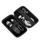 AmScope - Portable Carrying Case for Handheld Microscopes, Microscope Eyepiece Cameras, Other Small Accessories - Black - CB-HH