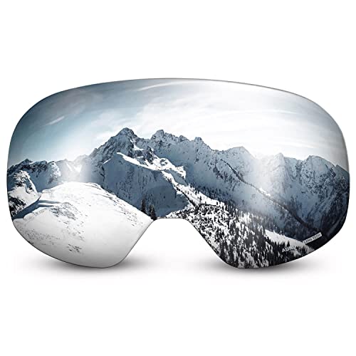 WildHorn Outfitters Roca Ski Goggles Extra/Replacement Frameless Lens - Adult and Junior