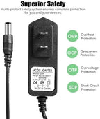 Universal 9.84 Ft Adapter for 12V Yamaha Keyboard Power Cord,AC Adapter for Yamaha PSR, YPG, YPT, DGX,EZ,P Digital Piano,Portable Keyboard Series,Replacement for Yamaha PA130 PA150 Adapter