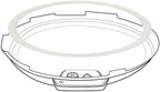 ZoneFly Original Sealing Ring for Cuisinart 6 Quart Pressure Cooker - Replacement Silicone Gasket for CPC-600, 2-Pack