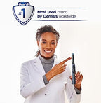 Oral-B iO Series 7 Electric Toothbrush with 2 Replacement Brush Heads, Black Onyx