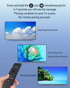 BN59-01312A Voice Universal Remote Control Replacement， for Samsung Smart TV Remote Control. for 2018-2024 Smasung Smart TV The Frame Crystal UHD Neo QLED 4K 8K