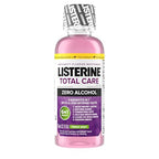 Listerine Total Care Alcohol-Free Anticavity Fluoride Mouthwash, 6 Benefit Oral Rinse to Help Kill 99% of Germs That Cause Bad Breath, Strengthen Enamel, Fresh Mint, Travel Size, 95 mL (Pack of 12)