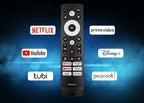 OEM Replacement Remote Control for All Hisense UHD 4K ULED Smart Google TVs with Voice Control 43A6H 50A6H 55A6H 65A6H 75A6H 50U6H 55U6H 65U6H 75U6H75U8H (Netflix/Prime/YouTube/Disney+/Tubi/Peacock)