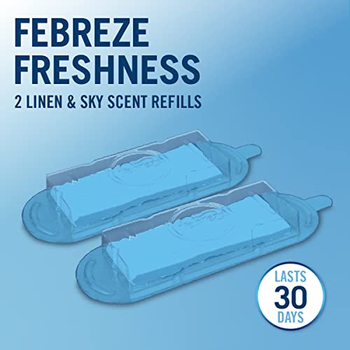 Febreze Linen & Sky Air Purifier Scent Refill, 2-Pack, FRF102L