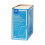 MEDILINE NON21450H Sterile Abdominal Pads, Super Absorbent Pad, 5"X9", 25 Count
