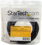 StarTech.com 20ft (6m) Computer Power Cord, NEMA 5-15P to C13, 10A 125V, 18AWG, Black Replacement AC Power Cord, Printer Power Cord, PC Power Supply Cable, Monitor Power Cable - UL Listed (PXT10120)