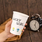 METAPRINT [500 Count] 12 oz Disposable Paper Coffee Cups, White Hot Paper Cups for Cafes, Bistros, Parties, and Events