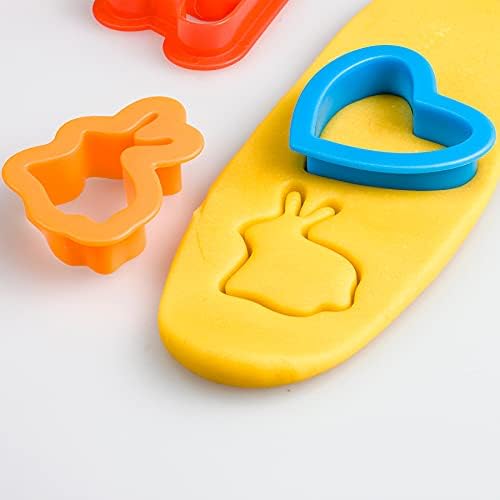 Play Dough Tools Set for Girls Boys - 25pc Playdough Accessories Kit with Animal Molds, Cutters, Rollers, Scissors, Rolling Pins - Creative Kids Toys Gift for Toddlers Ages 2 3 4 Year Old