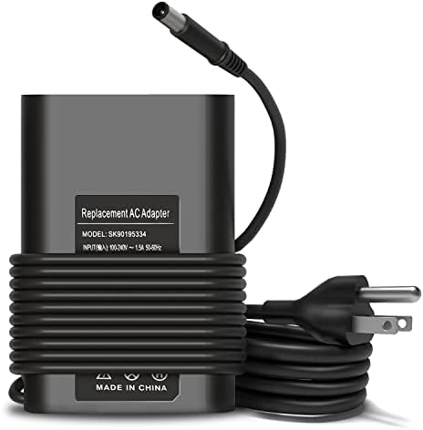 65W 19.5V 3.34A Laptop Charger Replacement for Dell Latitude 5400 5480 5490 7480 7490 5500 5580 5590 7280 7290 e7470 e6420 e6430 e6440 e5450 e5470 LA65NM130 AC Adapter Power Cord